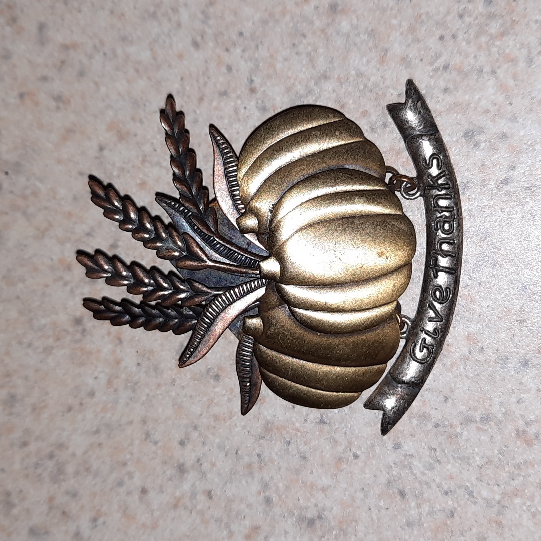 Pumpkins Brooch